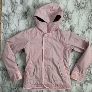 Burton | Women's size small Jet Set ski snowboarding Jacket coat pink with gray